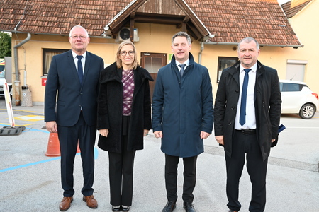 Ministrica za zdravje dr. Valentina Prevolnik Rupel na delovnem obisku v Ormožu