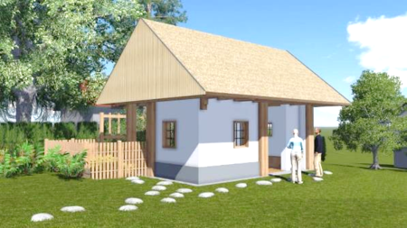 Gradnja muzeja na prostem – viničarska hiša na Kogu