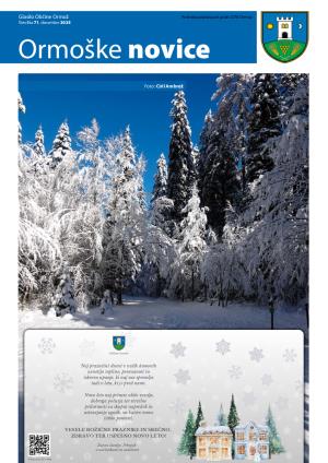 Ormoške novice december 2025